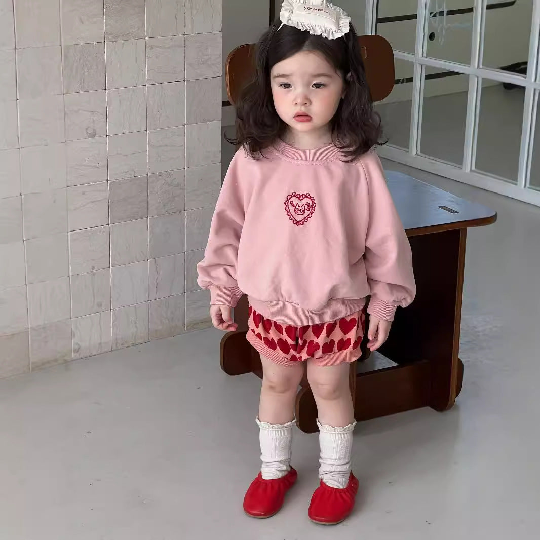 MIRA MIRA Baby Sweater Set – Korean Style 2-Piece Autumn Outfit