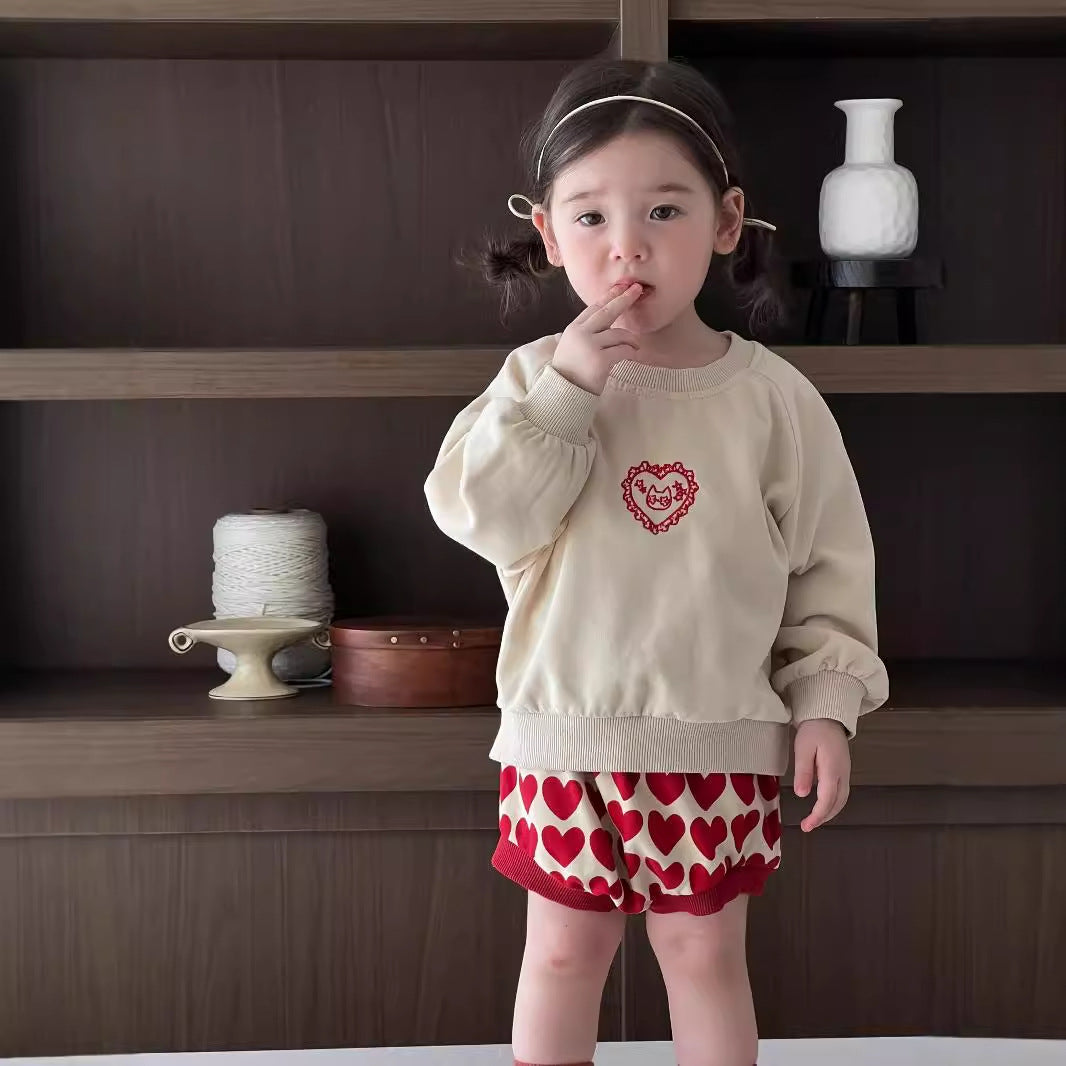 MIRA MIRA Baby Sweater Set – Korean Style 2-Piece Autumn Outfit