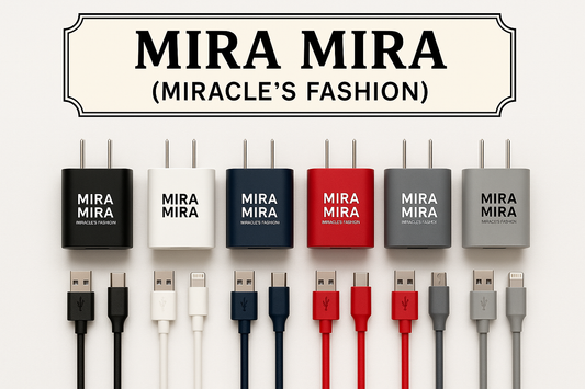 "(MIRA MIRA" Phone Charger "(MIRACLE'FASHION)" M.M.S