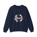 Miracle serif script Sweatshirt | Lucky Era aesthetic, pastel glitter motif