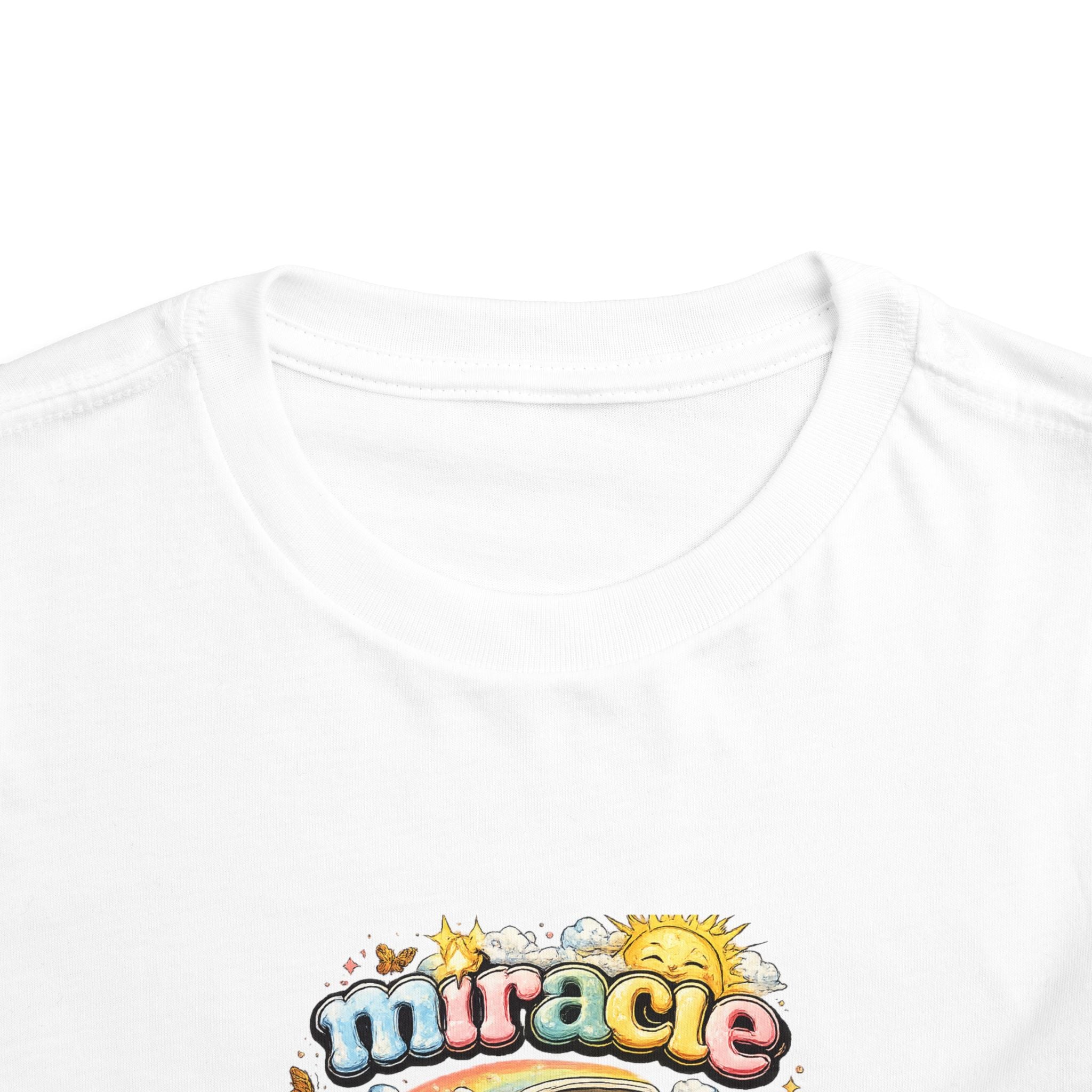 Toddler Tee — 'Miracle' Vintage Camper Floral Graphic