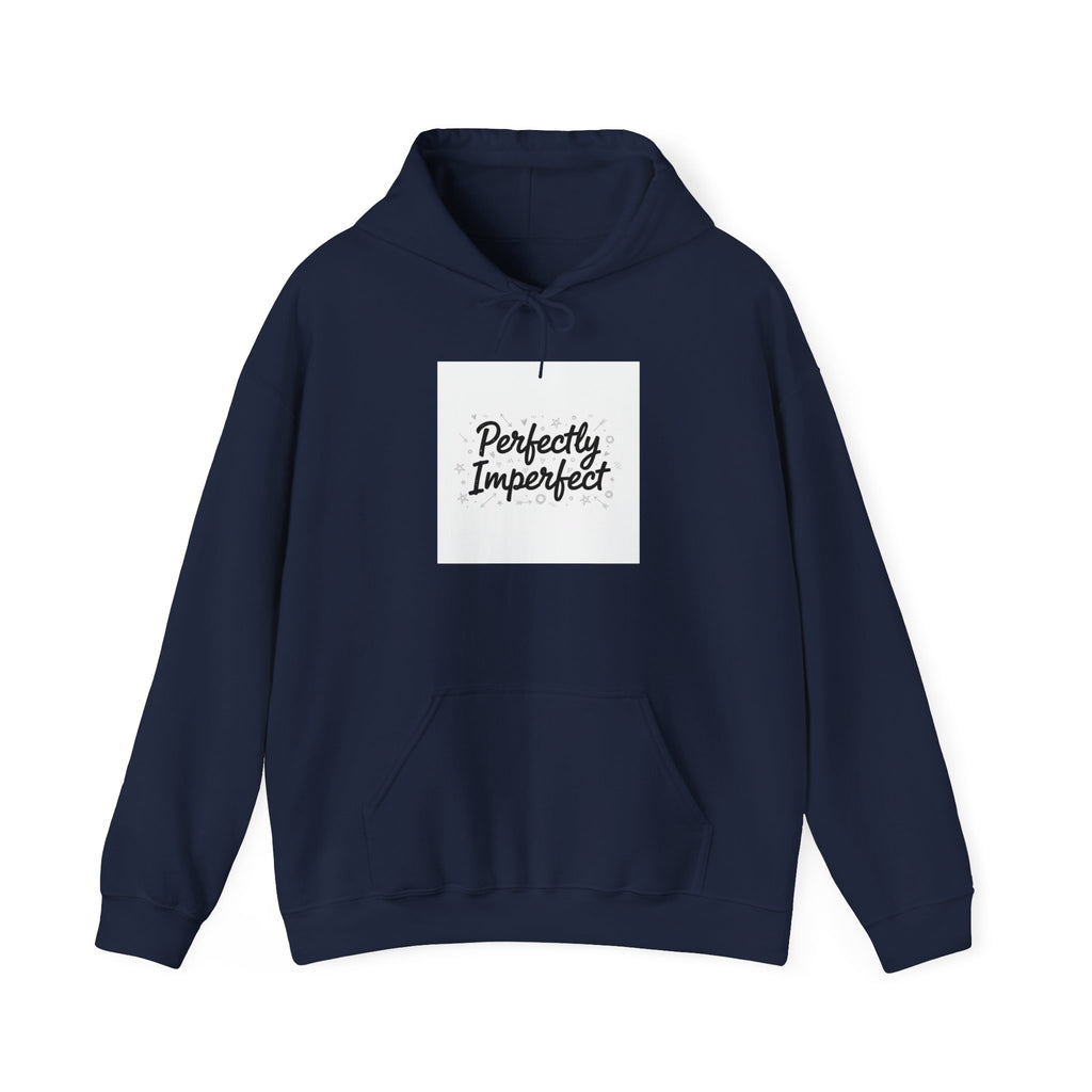 Perfectly Imperfect Hoodie | handwritten marker aesthetic, doodle script