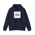 Perfectly Imperfect Hoodie | handwritten marker aesthetic, doodle script