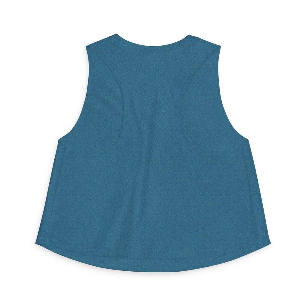 Varsity 'M' Women's Crop Top - Minimal Athletic Monogram Tank