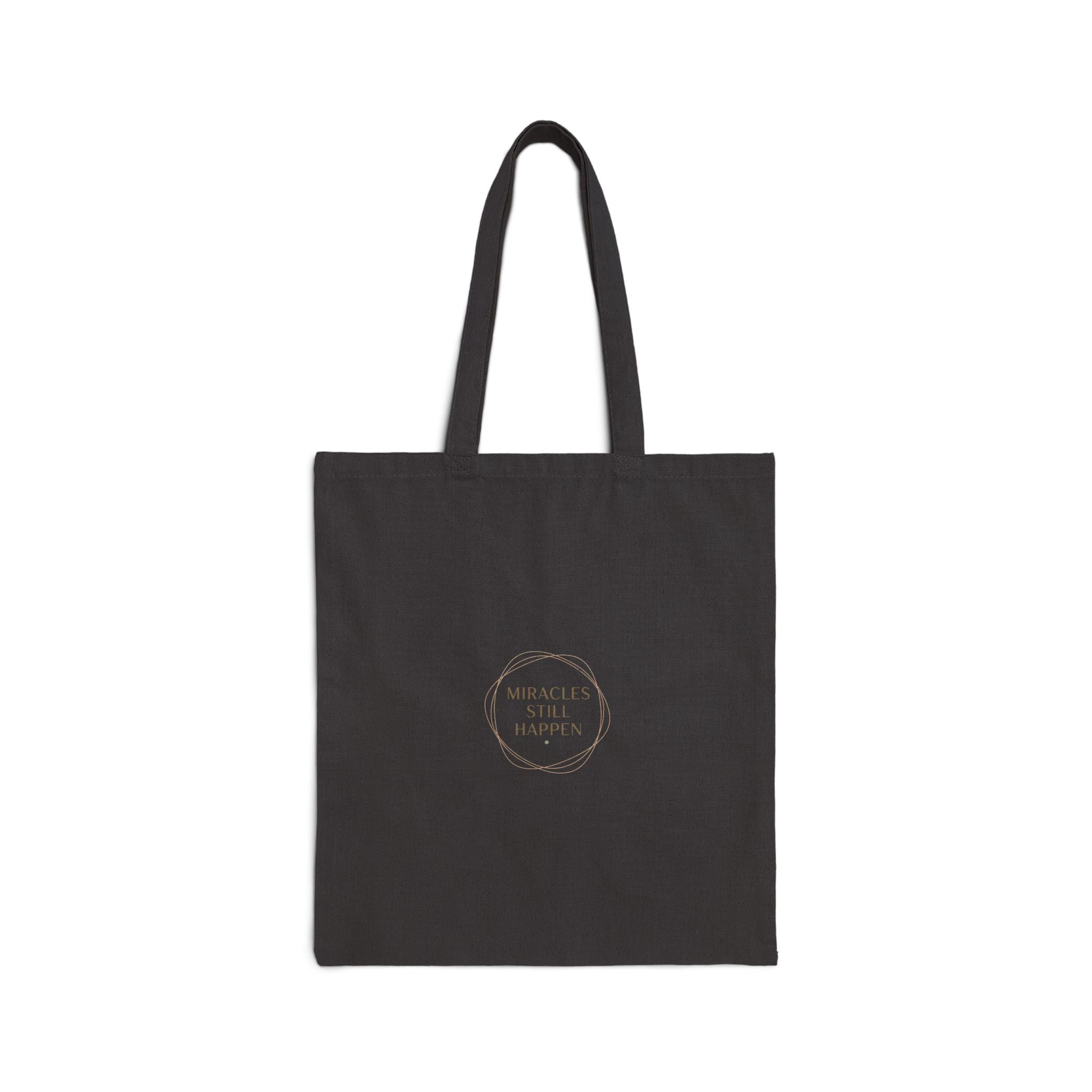 Just Here for the Vibes Tote, Minimal Slogan Canvas Tote | Casual Mood Bag