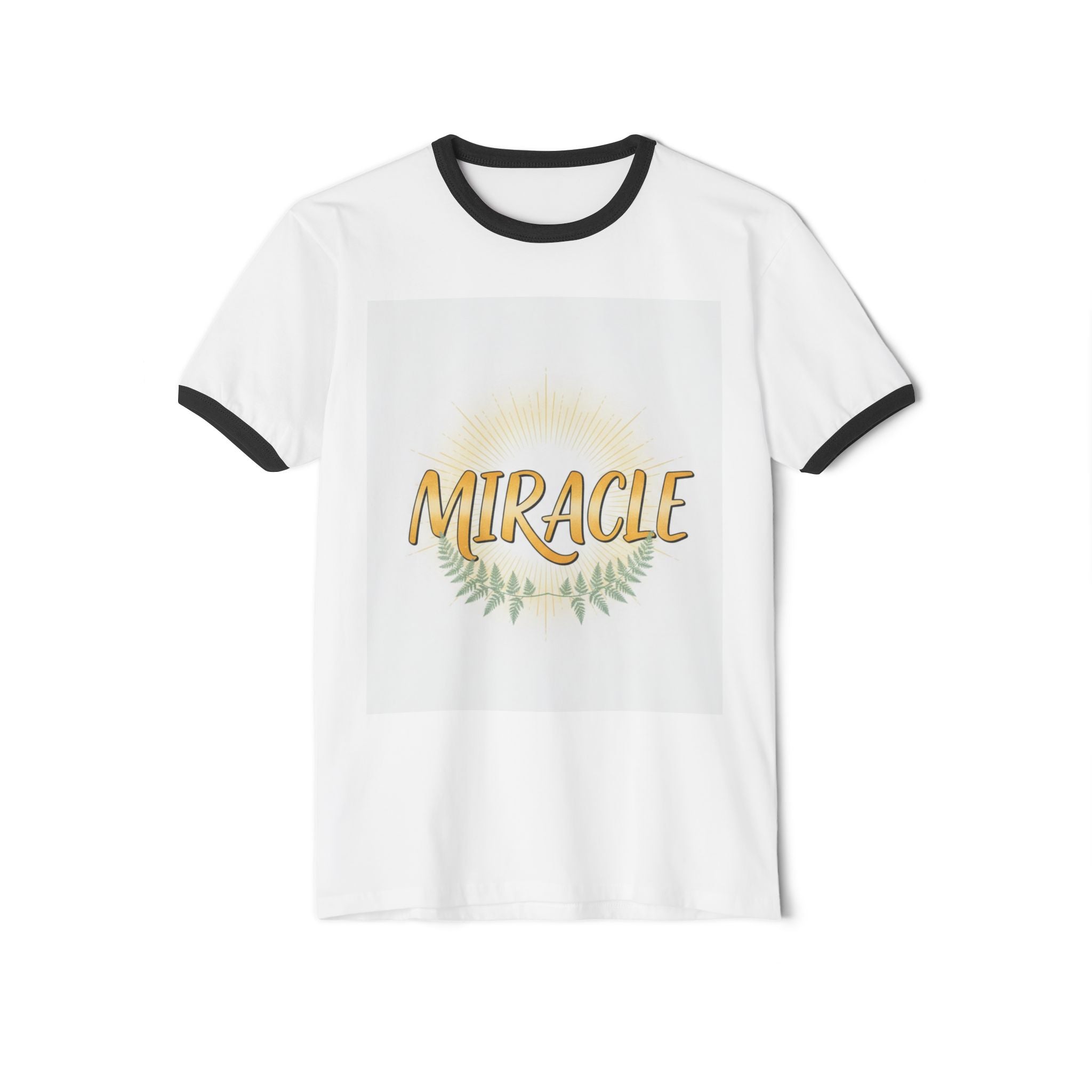 Miracle Sunflower Ringer T-Shirt