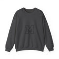 Varsity 'M' Crewneck Sweatshirt — Classic Monogram Lettering