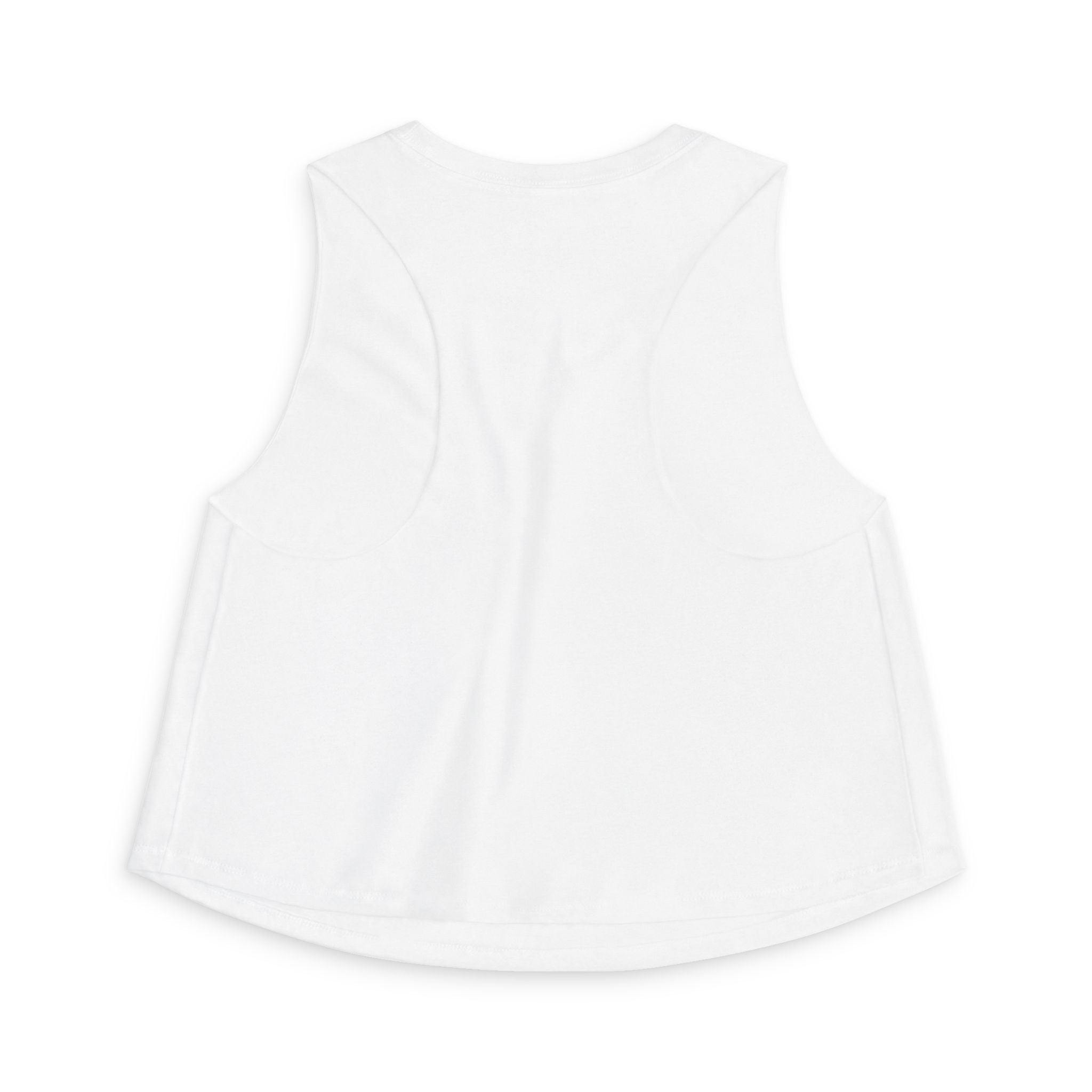 Varsity 'M' Women's Crop Top - Minimal Athletic Monogram Tank