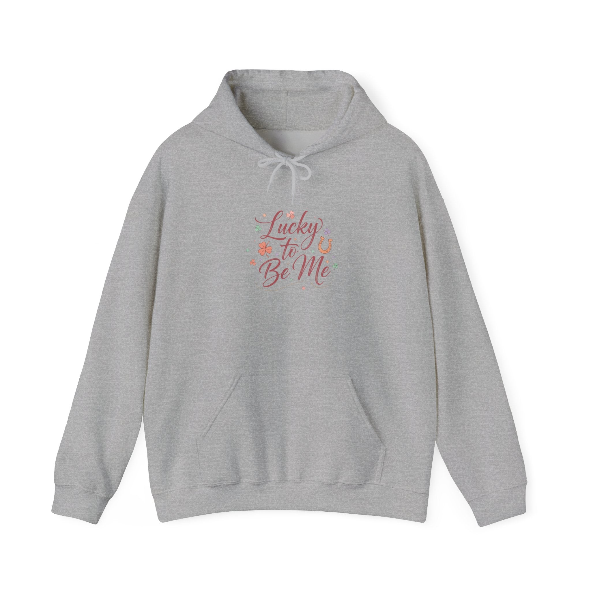 Lucky to Be Me Hoodie | Lucky Era aesthetic, script glitter graphic
