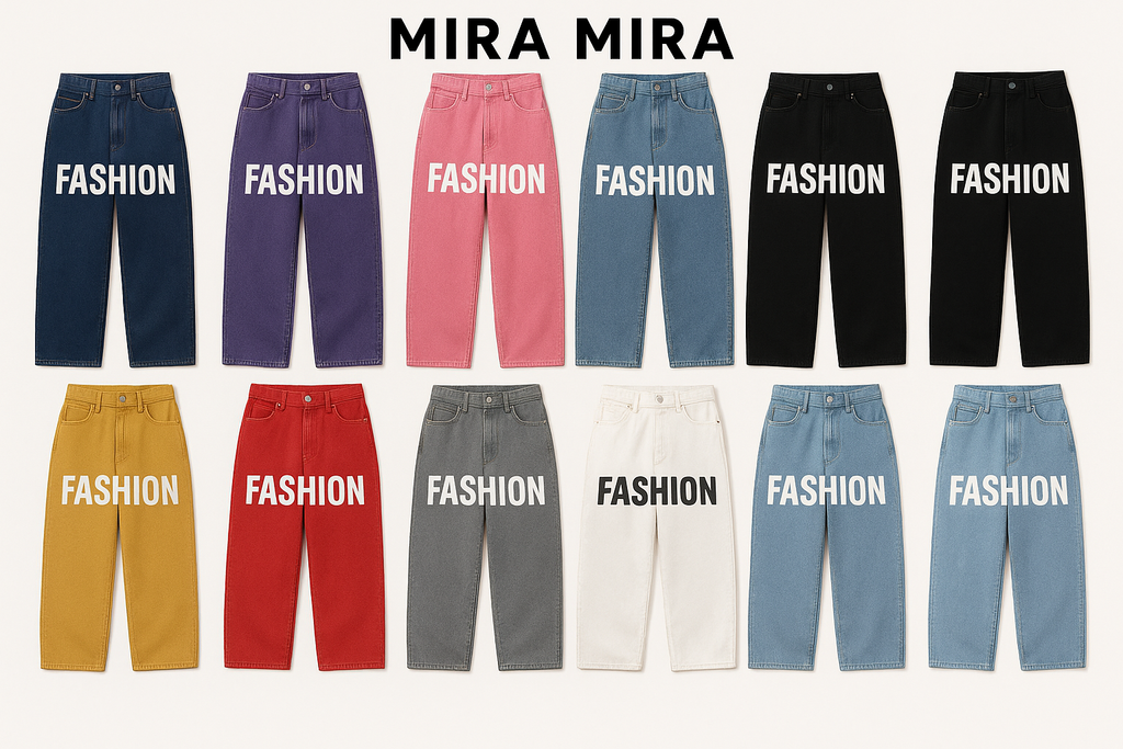 MIRA MIRA Baggy Jeans