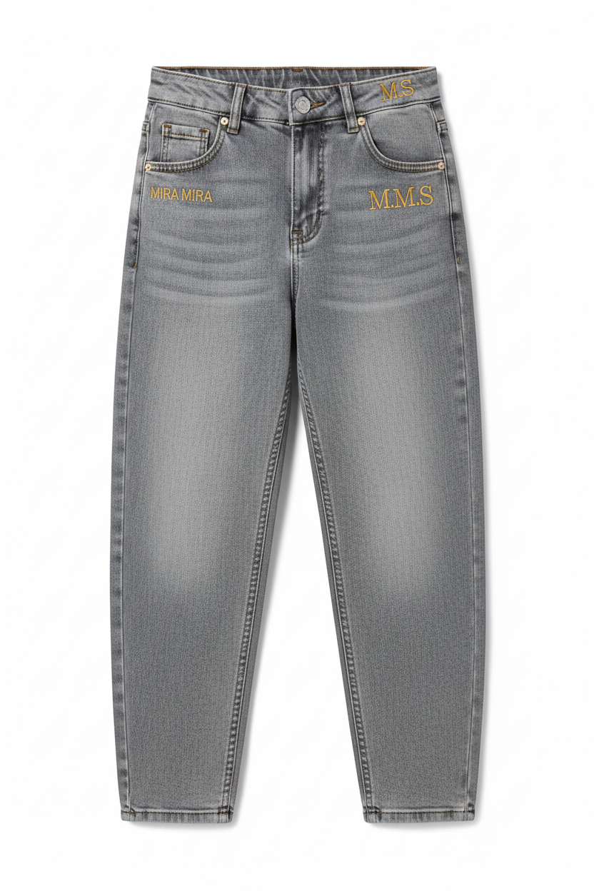 "MIRA MIRA" Girls Baggy jeans "(MIRACLE'S FASHION)" M.M.S