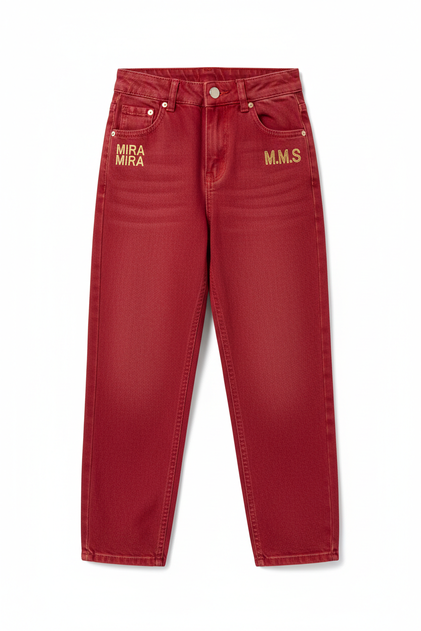 "MIRA MIRA" Girls Baggy jeans "(MIRACLE'S FASHION)" M.M.S