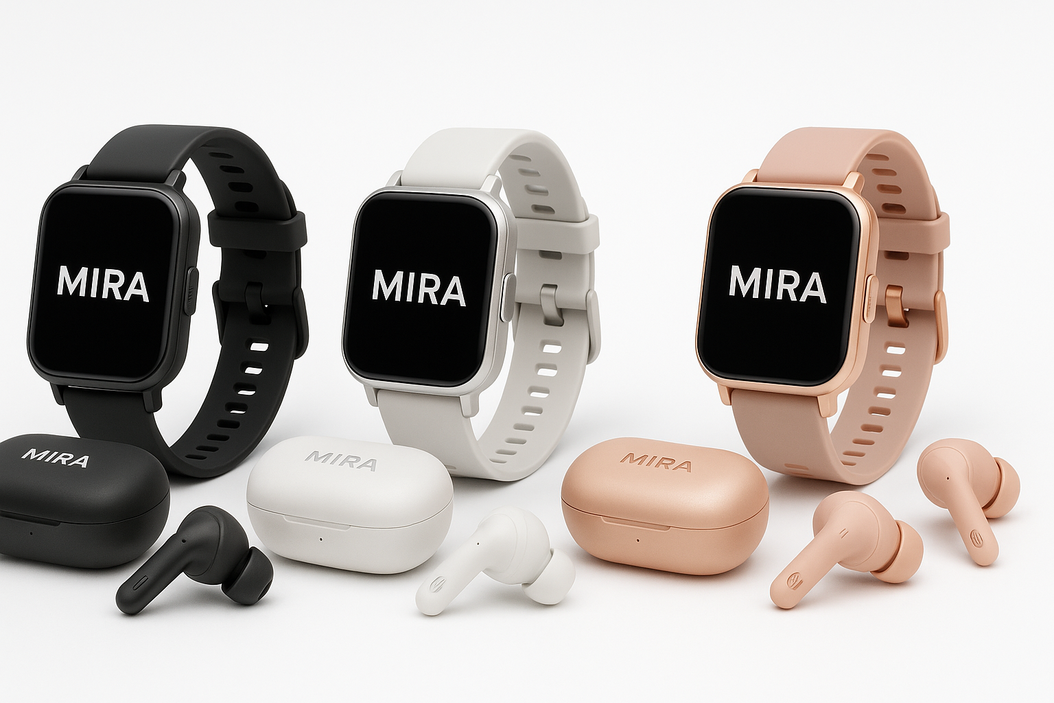 MIRA MIRA Smart watch & Earbud Set