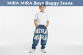"MIRA MIRA" Boys Baggy Jeans "(MIRACLE3'S FASHION)"M.M.S