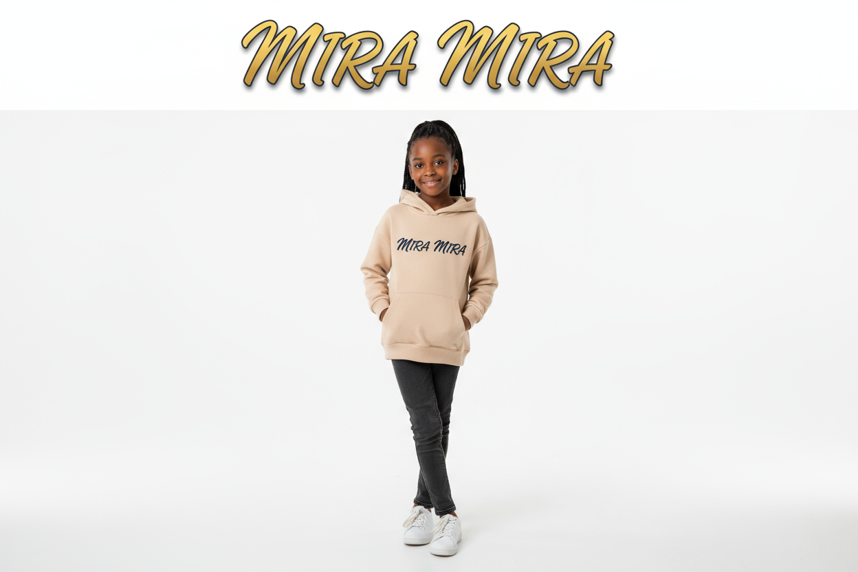 "MIRA MIRA" Kids/Teens Hoodie  "(MIRACLE'S FASHION)" M.M.S