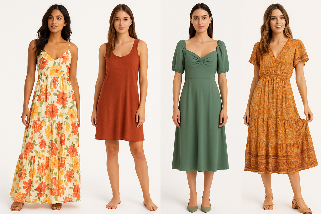 "MIRA MIRA" Summer Dresses "(MIRACLE'S FASHION)"