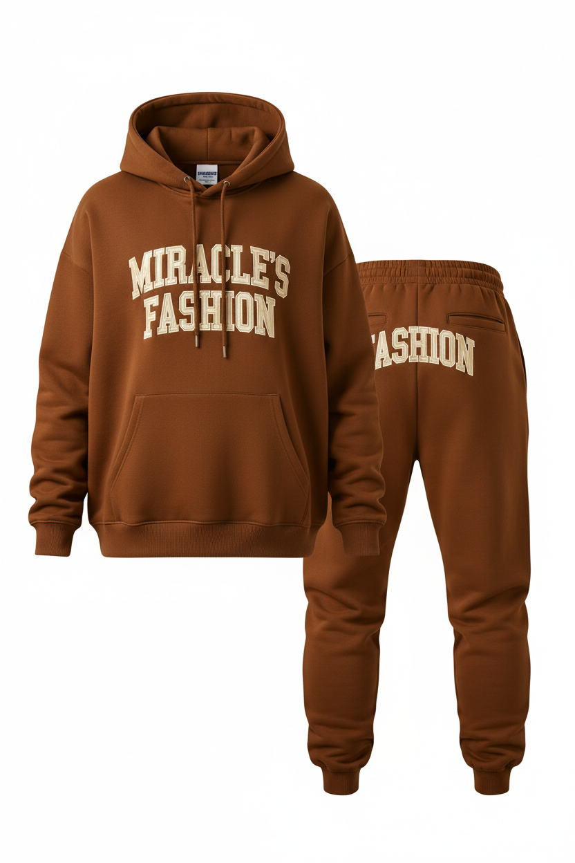 "MIRA MIRA" Unisex Sweat-Suit Set "(MIRACLES FASHION)"M.M.S