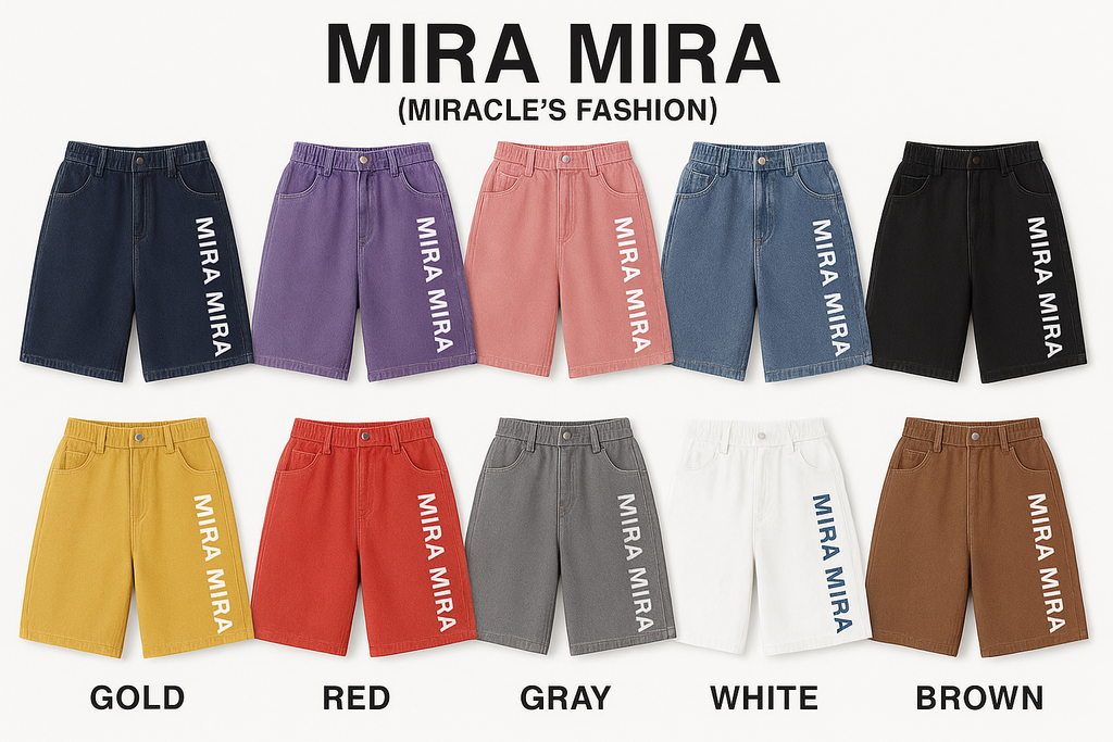 MIRA MIRA Summer Shorts. "(MIRACLE'S FASHION)"