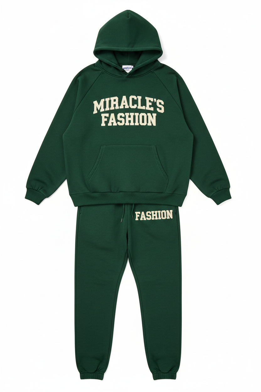 "MIRA MIRA" Unisex Sweat-Suit Set "(MIRACLES FASHION)"M.M.S