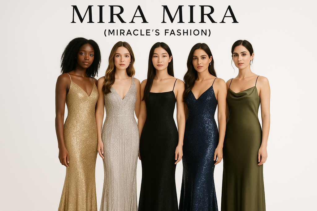 "MIRA MIRA" Girls & Women Formal Dresses"(MIRACLE'S FAHION)"