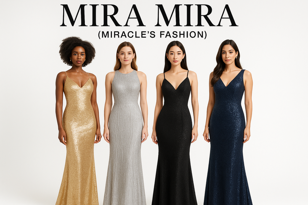 "MIRA MIRA" Girls & Women Formal Dresses"(MIRACLE'S FAHION)"