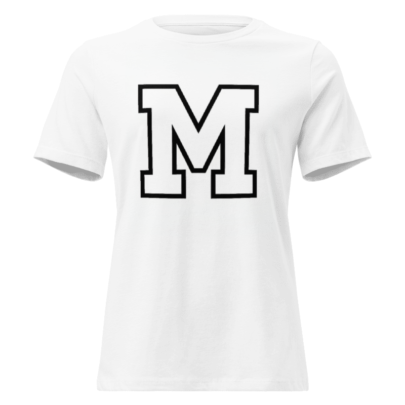 "MIRA MIRA" M Signature Women Fitted T-Shirt "(MIRACLE'S FASHION)" M.M.S