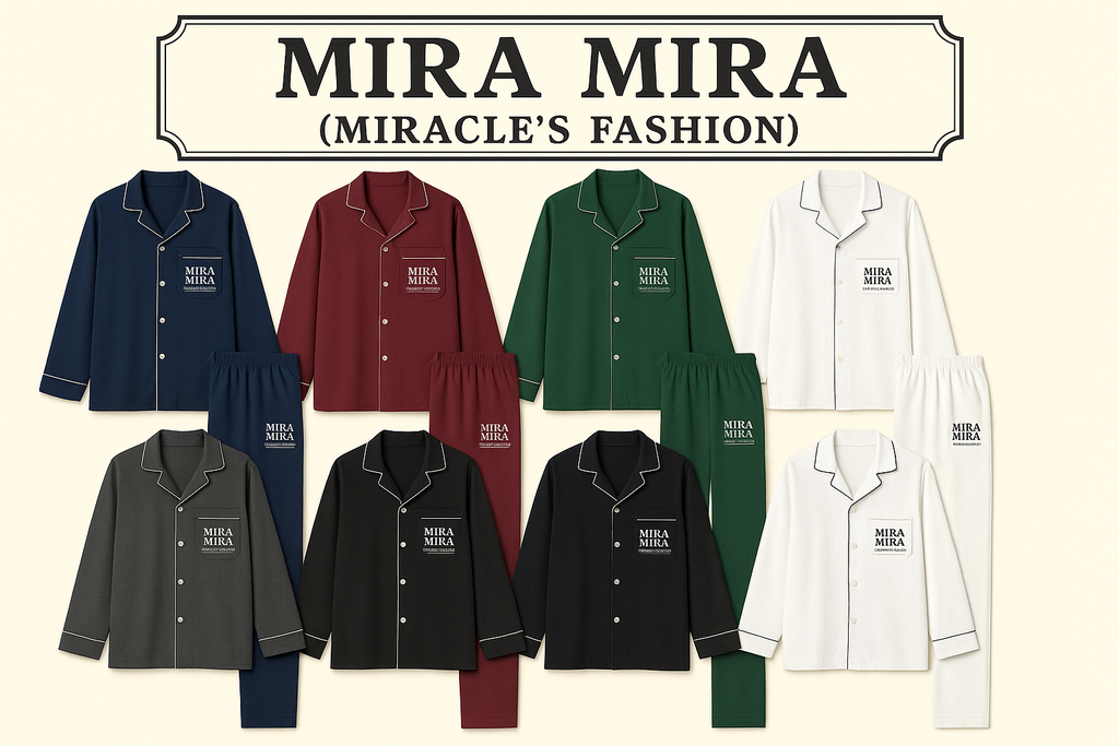 "MIRA MIRA" Men's Pajamas,"(MIRACLE'S FASHION)"