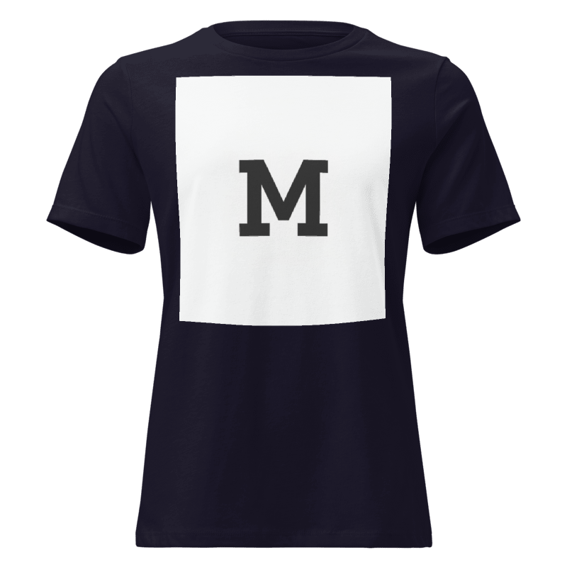 "MIRA MIRA" M Signature Women Fitted T-Shirt "(MIRACLE'S FASHION)" M.M.S