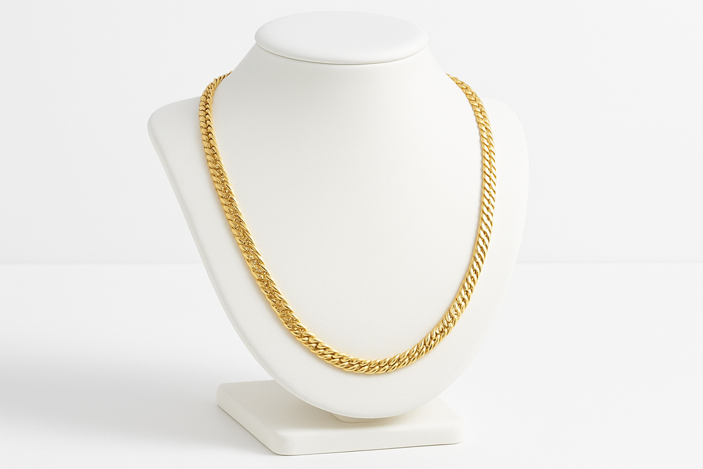 MIRA MIRA "(MIRACLE'S FASHION)"Real Gold Necklaces .