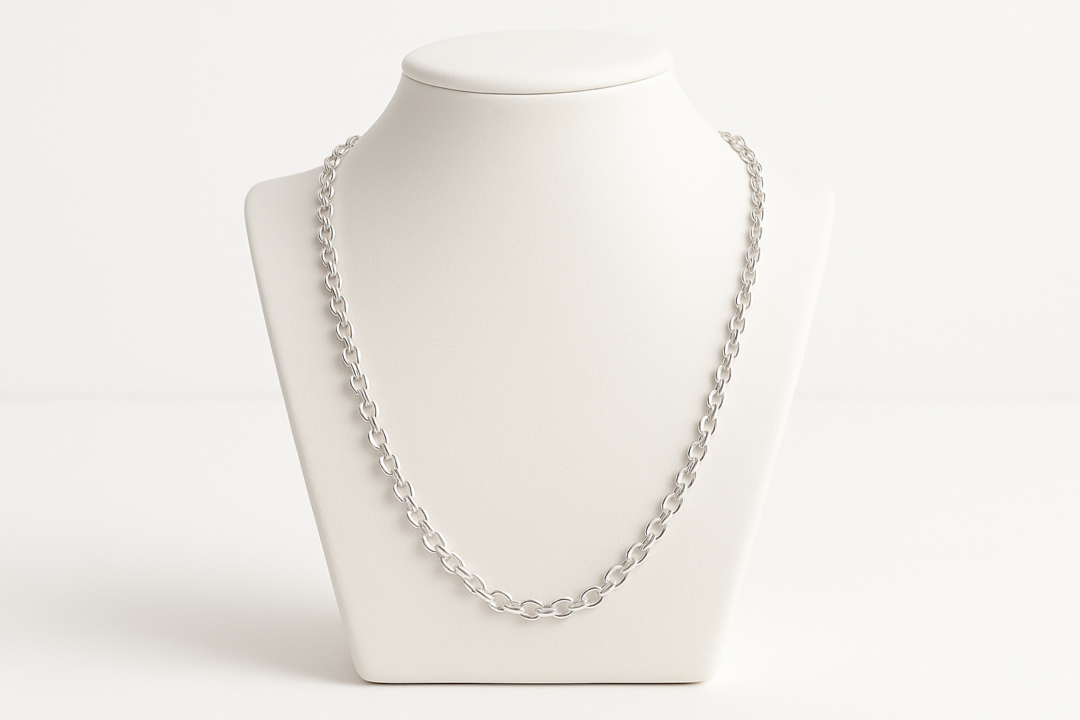 "MIRA MIRA" Real Silver Necklace "(MIRACLE'S FASHION)"