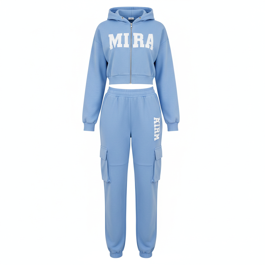 Baby blue MIRA matching set