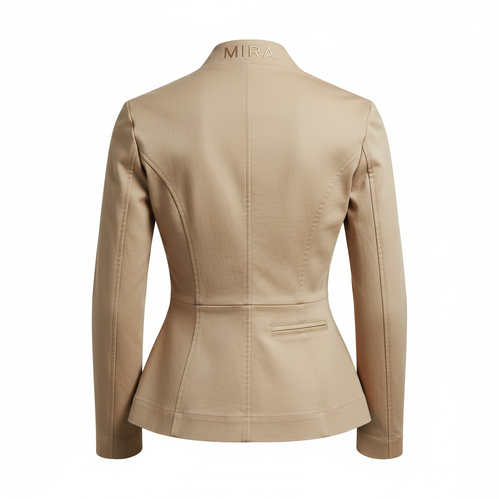 Beige women's jacket