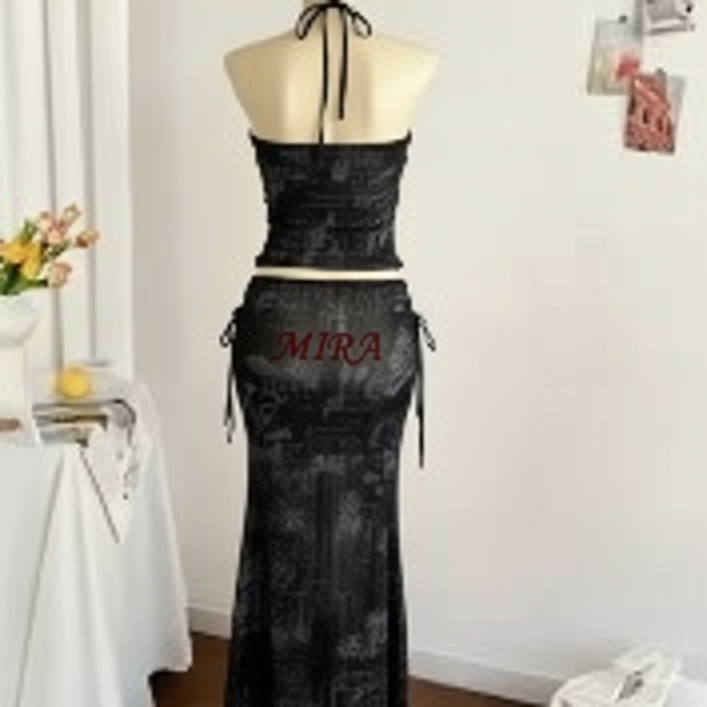 Black dress with MIRA