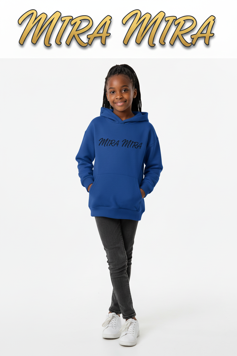 Blue MIRA MIRA Kids Hoodie