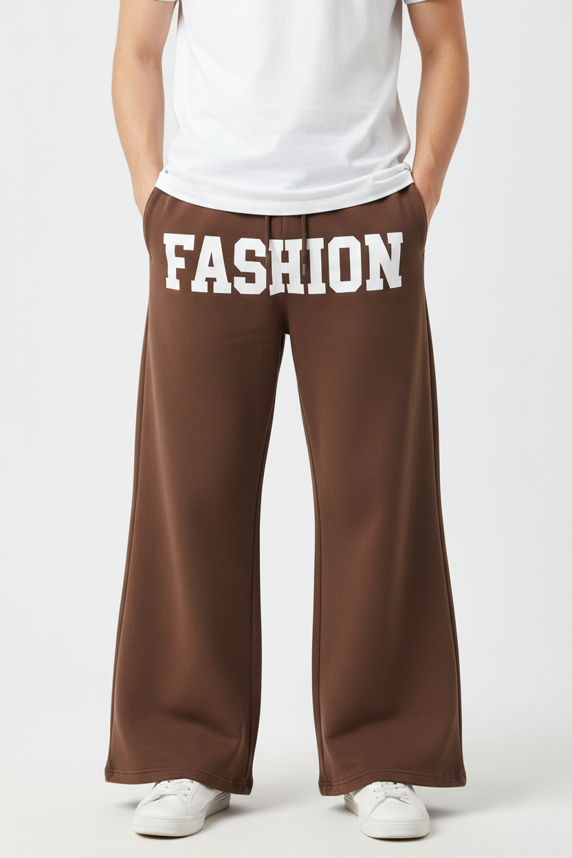 Brown FASHION sweatpants