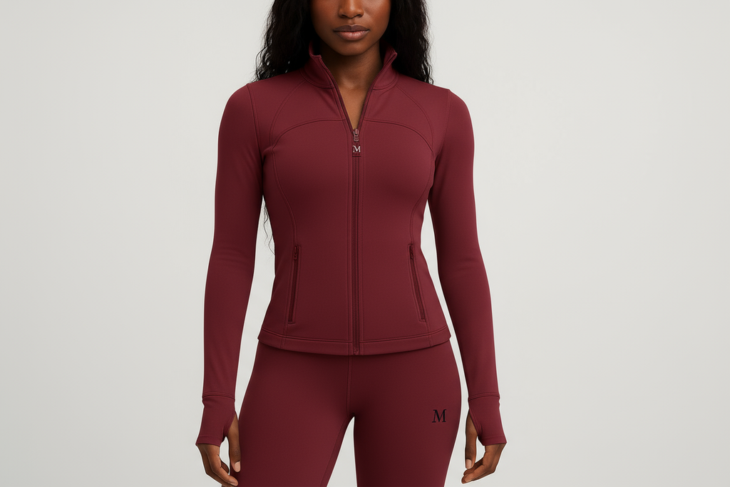 Burgundy MIRA MIRA athletic set