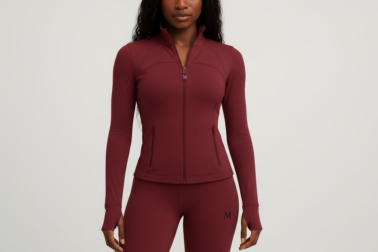 Burgundy MIRA MIRA athletic set