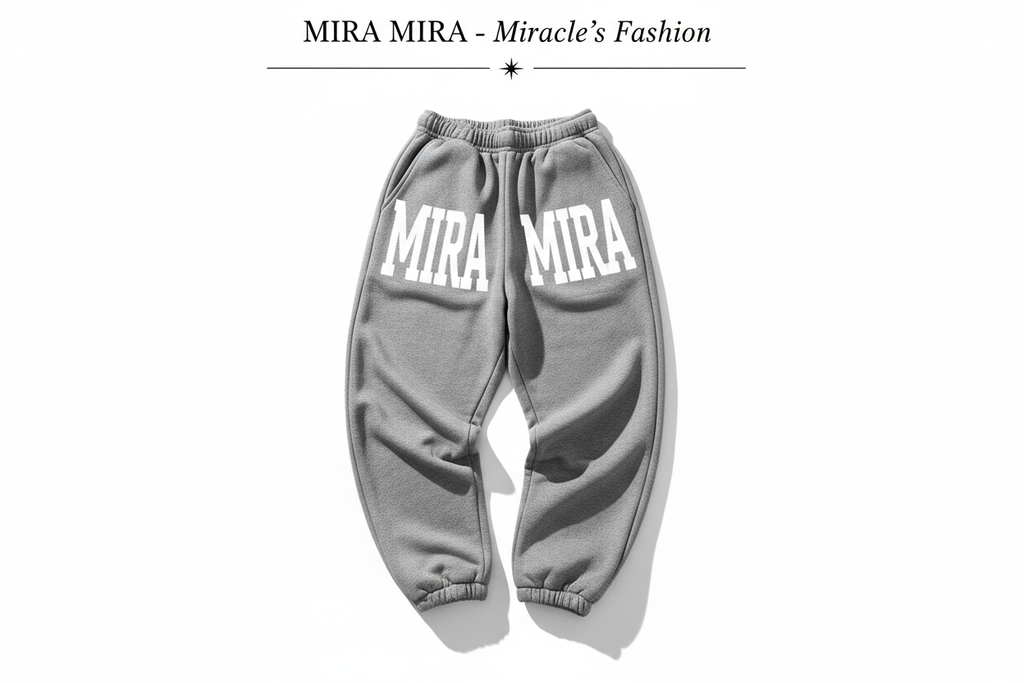 Gray Sweatpants Upper Thigh