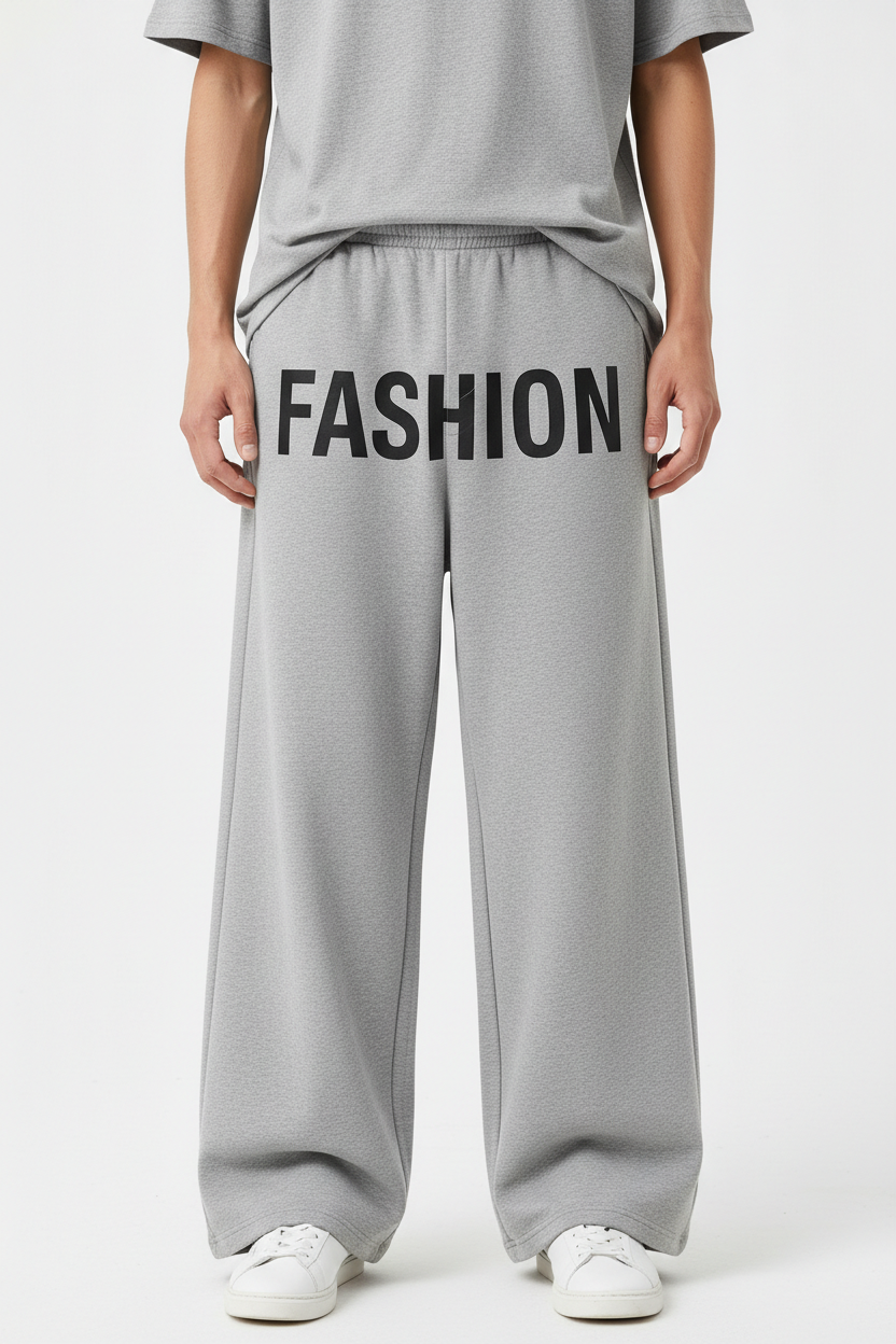 Grey FASHION sweatpants
