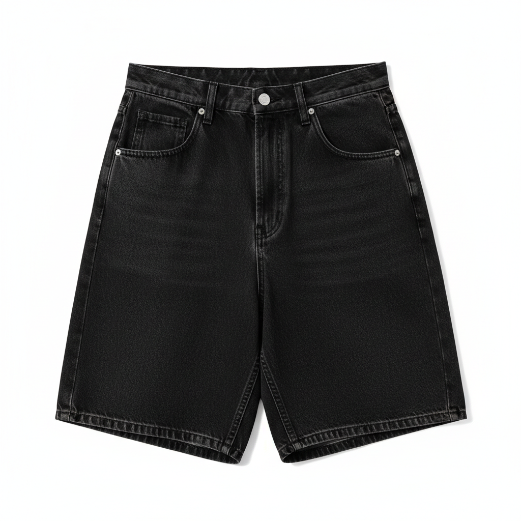 "MIRA MIRA" Fashion Baggy Denim Sorts "(MIRACLE'S FASHION) M.M.S