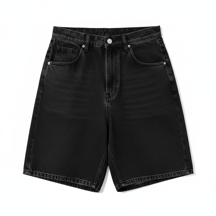 "MIRA MIRA" Fashion Baggy Denim Sorts "(MIRACLE'S FASHION) M.M.S