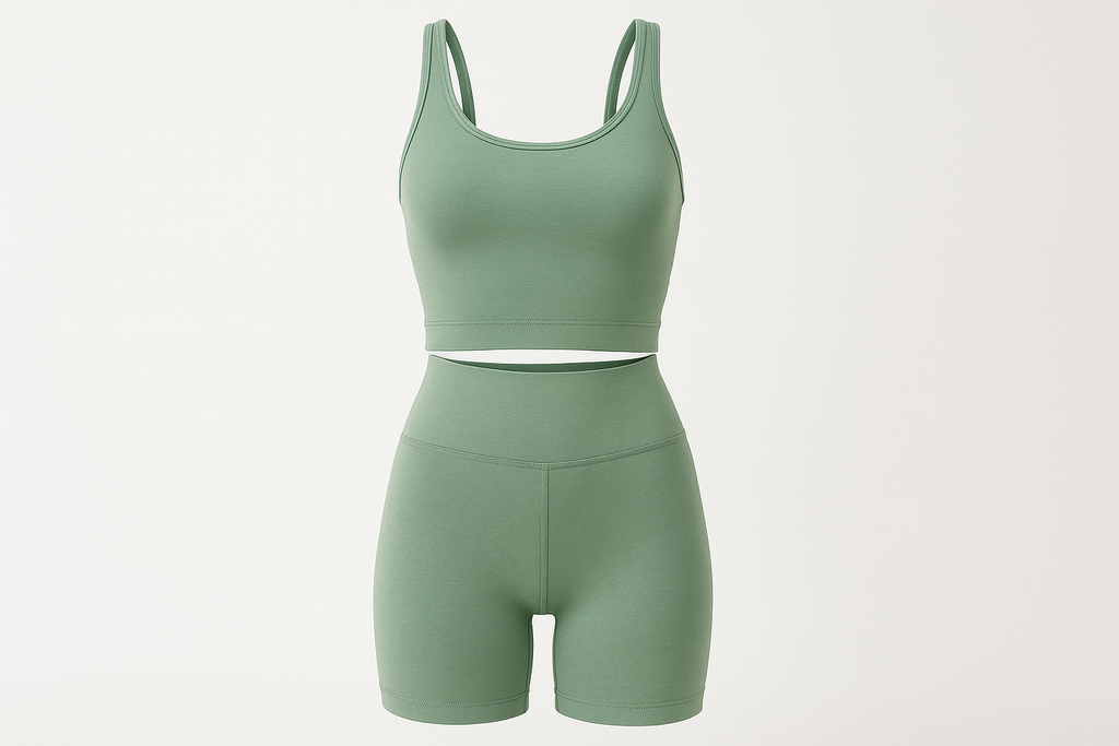 "MIRA MIRA" Athletic Set-Tank Top & Shorts "(MIRACLE'S FASHION)"  .