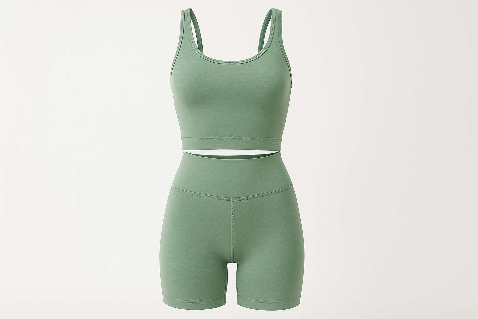 "MIRA MIRA" Athletic Set-Tank Top & Shorts "(MIRACLE'S FASHION)"  .