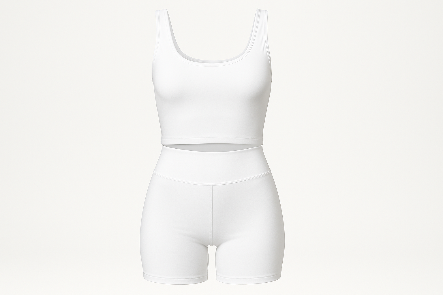 "MIRA MIRA" Athletic Set-Tank Top & Shorts "(MIRACLE'S FASHION)"  .