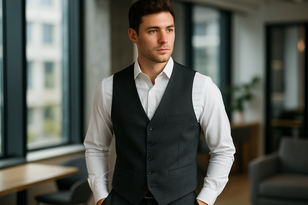 "MIRA MIRA" Men & Teenager Classic Vest "MIRACLE'S FASHION)"