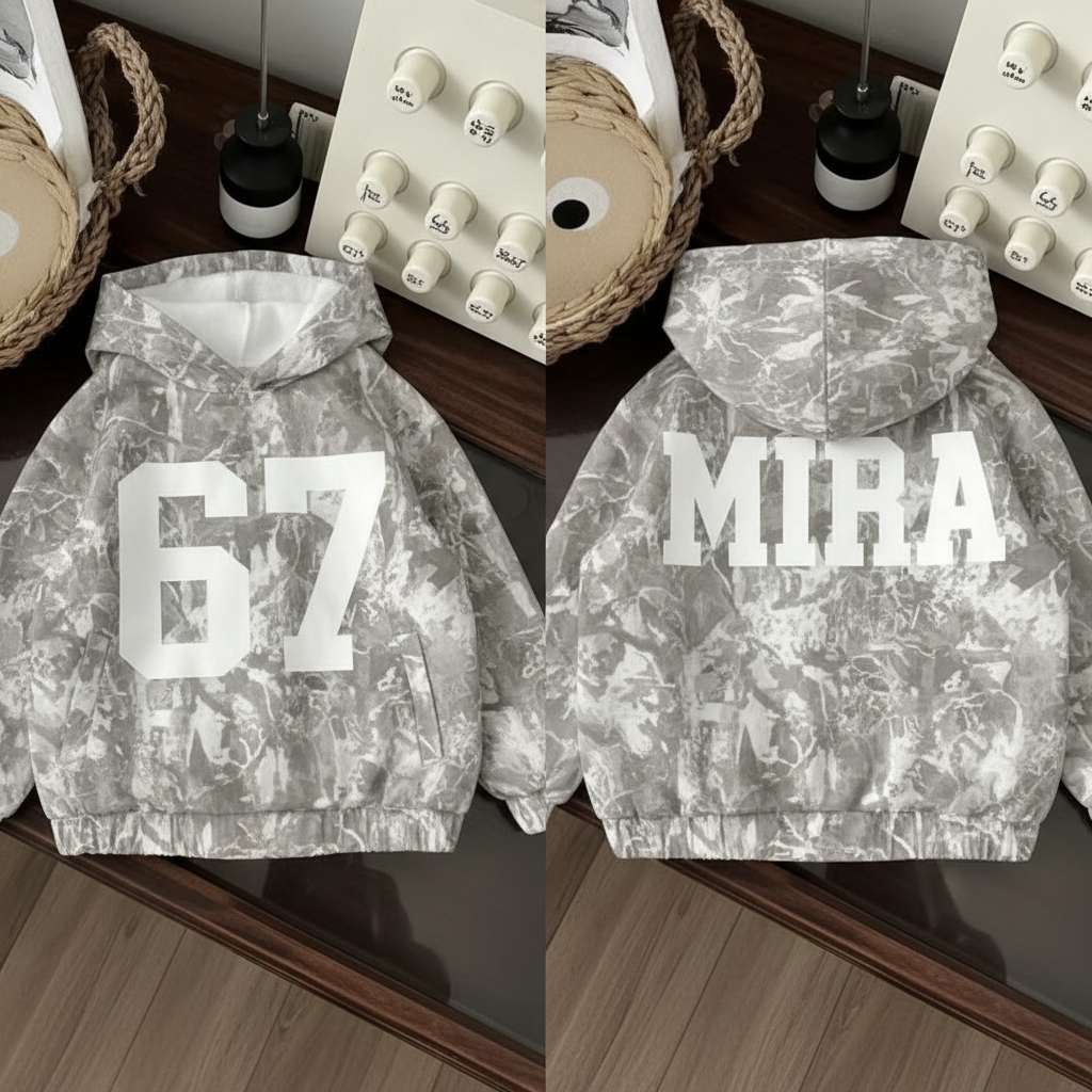 "MIRA MIRA" Girl's 67 Marble Jacket "(MIRACLE'S FASHION)