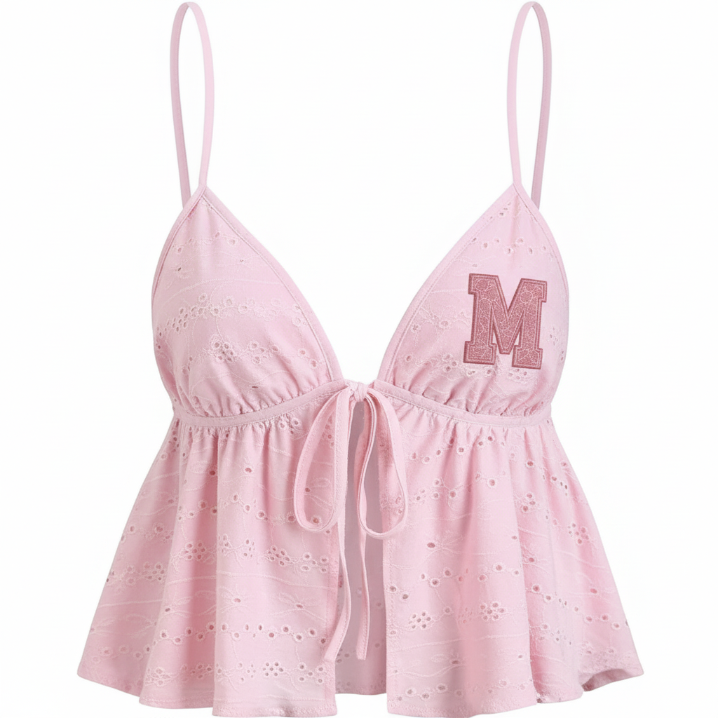 "MIRA MIRA" M Signature Women Ruffled Cami Top "MIRACLE'S FASHION)"