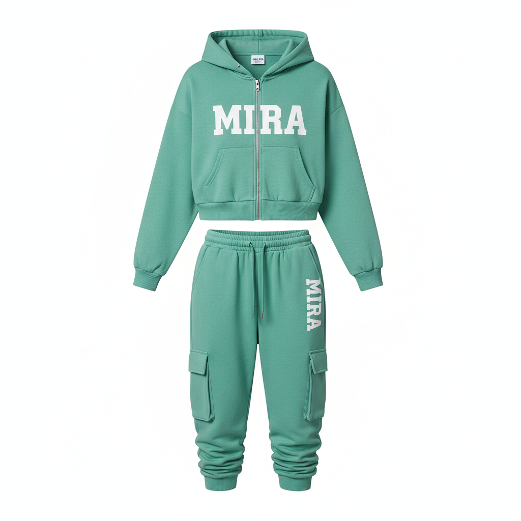 Mint green MIRA matching set