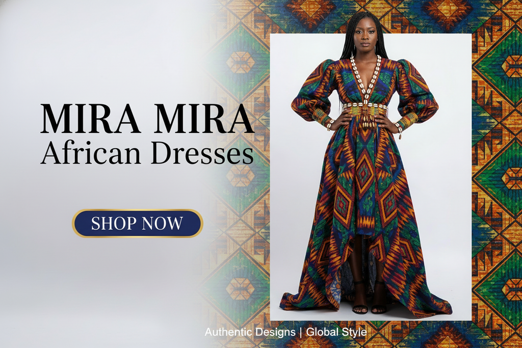 MIRA MIRA African Dresses promotional banner