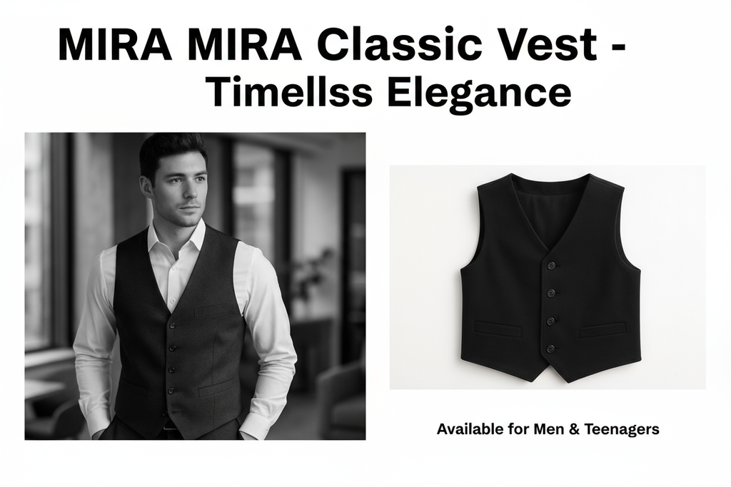 MIRA MIRA Classic Vest with Headline